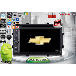 ACS 8332RL Radio dedykowane Chevrolet Spin 2012r Android 9/10 CPU 8x1.87GHz Ram4GB Dysk32GB DSP DVD GPS Ekran HD MultiTouch OBD2 DVR DVBT BT Kam